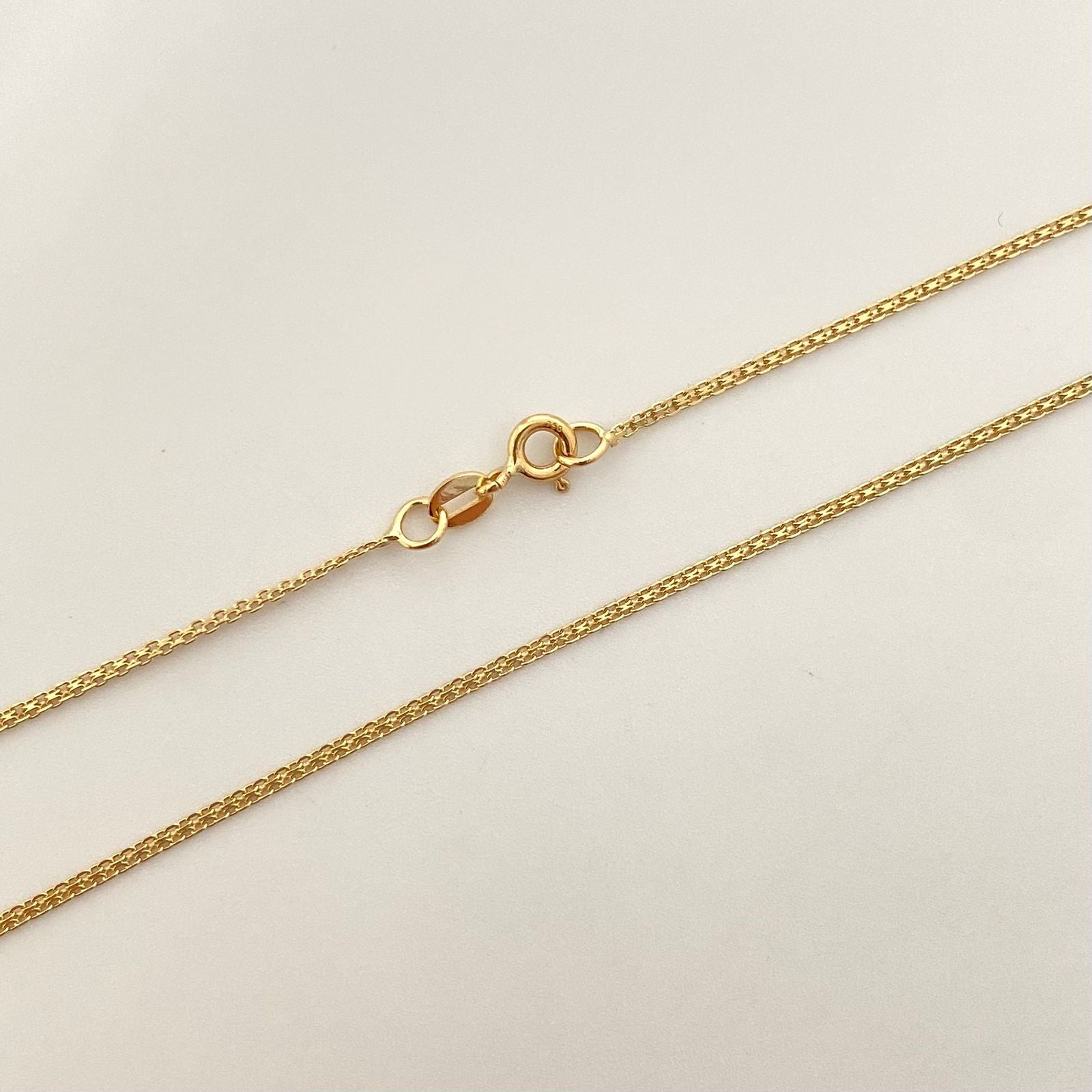 Cadena It china Oro amarillo 18k 3,15 Gr / 1,45 mm / 60 Cm